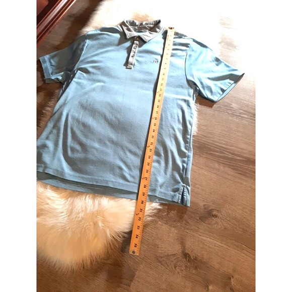 Travis Mathew Men's Size XL Polo Golf Shirt 1/4 Button Pima Cotton Super Soft - Picture 9 of 10